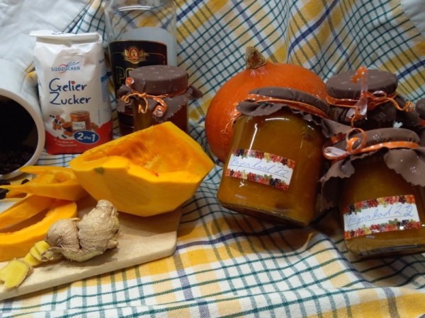 Kürbis-Marmelade „Papalad“