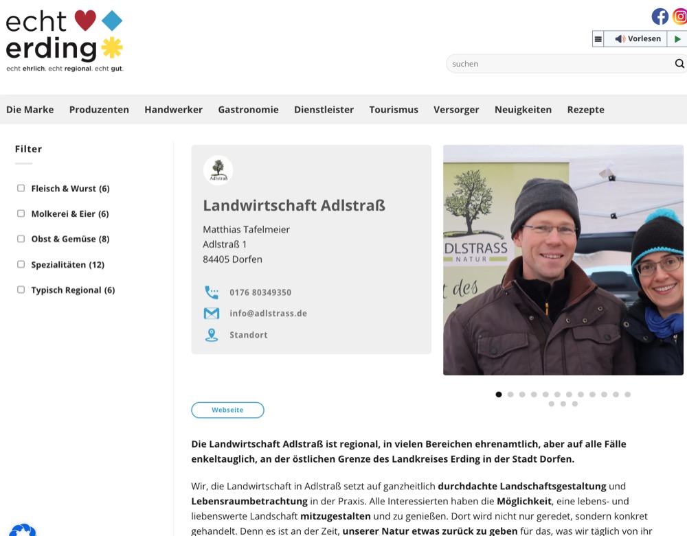 Landwirtschaft Adlstraß